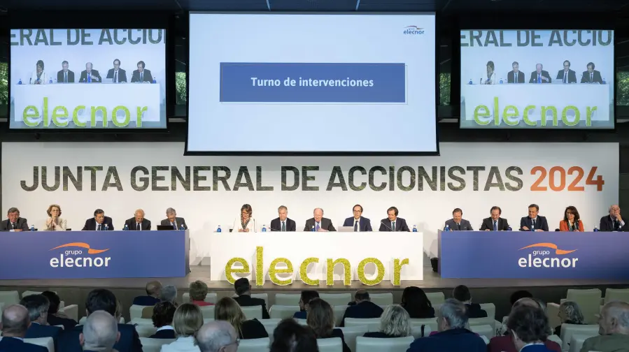 Photo par Les actionnaires du Groupe Elecnor approuvent les comptes annuels 2023 et une amélioration du dividende 