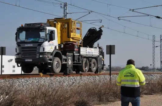 Foto de Adjudicada la instalación de la catenaria del AVE vasco con participación de Elecnor