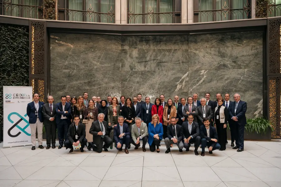 Picture of Rafael Martín de Bustamante at the 5th Anniversary of #CEOForDiversity