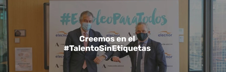 Foto de Elecnor firma un acuerdo de colaboración para impulsar la inclusión laboral de personas vulnerables en España 