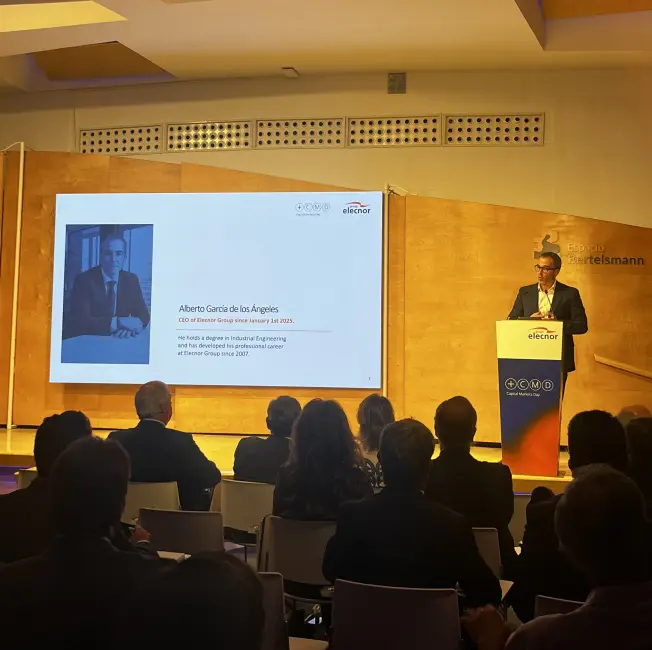 Photo par Le Plan stratégique 2025-2027 présenté par Elecnor s’articule autour d’une croissance rentable, d’un investissement durable et de l’engagement du Groupe envers les personnes